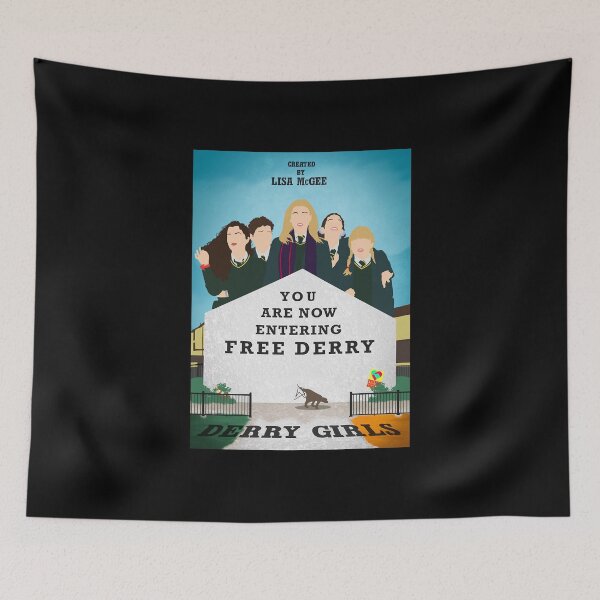 Item preview, Regalos para hombres Free Derry Minimalist Print Premium Cool Graphic Gift designed and sold by Howellkovacek.