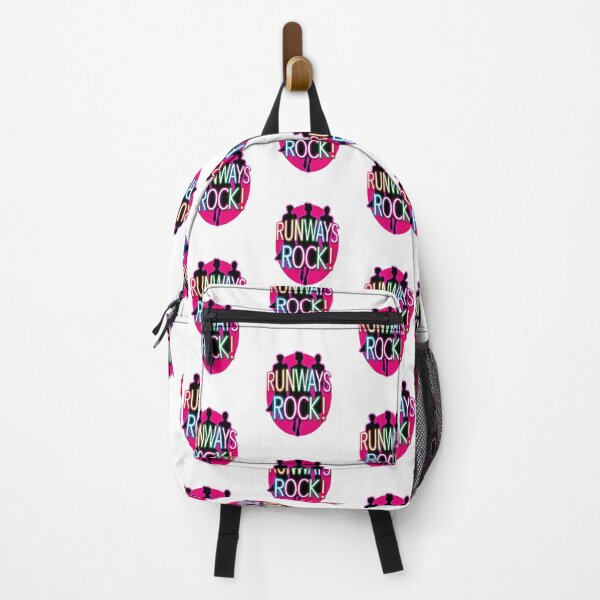 Item preview, 'Runways Rock!' (White) designed and sold by The Button Gal.