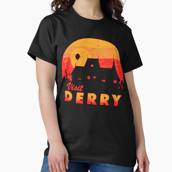 Vista previa del artículo con la obra «Idea de regalo Visite Derry Regalo premium para fanáticos del cine», diseñado y vendido por Howellkovacek.