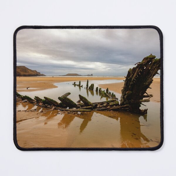 Item preview, The Helvetia Wreck, Rhossili Bay designed and sold by Dan Santillo.
