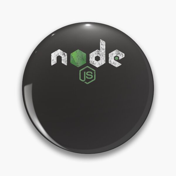 Item preview, Vintage Distressed NodeJS JavaScript Programmer Classic T-Shirt designed and sold by LorellaGrimbs.
