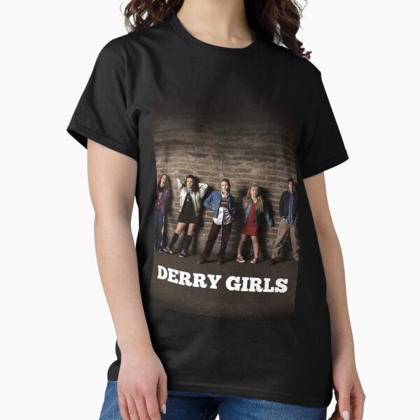 Vista previa del artículo con la obra «Hombres Mujeres Derry Chicas Hombres Divertidos Fan», diseñado y vendido por Howellkovacek.