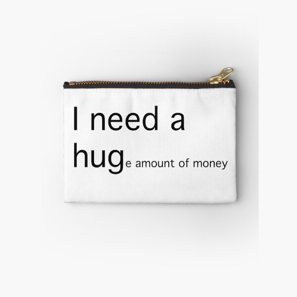 Item preview, I need a hug... (black text) designed and sold by OlivDesignsCo.