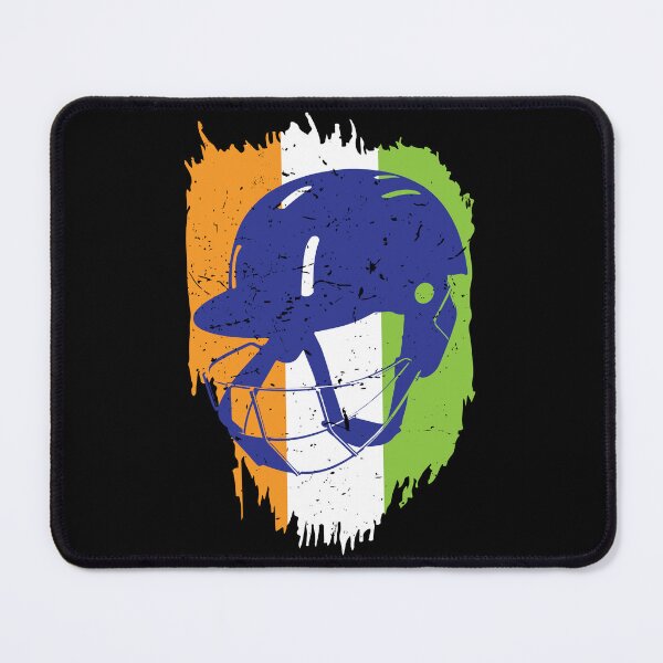 Item preview, India Indian Cricket Player Batsman Helmet Design designed and sold by alltheprints.