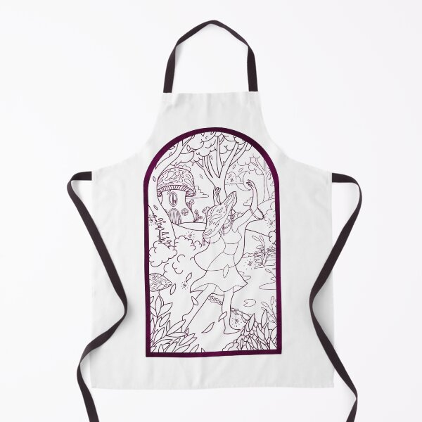 Item preview, Trippy Mushroom Lady Outline Coloring designed and sold by catartlady.