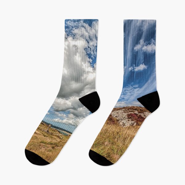 Item preview, Cloud formation over  Llanddwyn island, Anglesey, Gwynedd, Wales, United Kingdom designed and sold by Kevin Hellon.