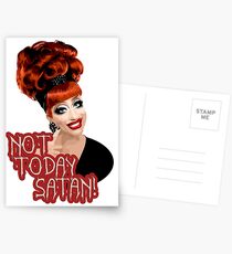 Bianca Del Rio, "Nicht heute, Satan!" RuPauls Drag Race Queen Postkarten