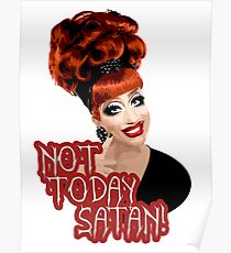 Bianca Del Rio, "Nicht heute, Satan!" RuPauls Drag Race Queen Poster