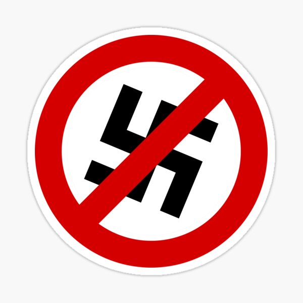 Anti-nazi Sticker