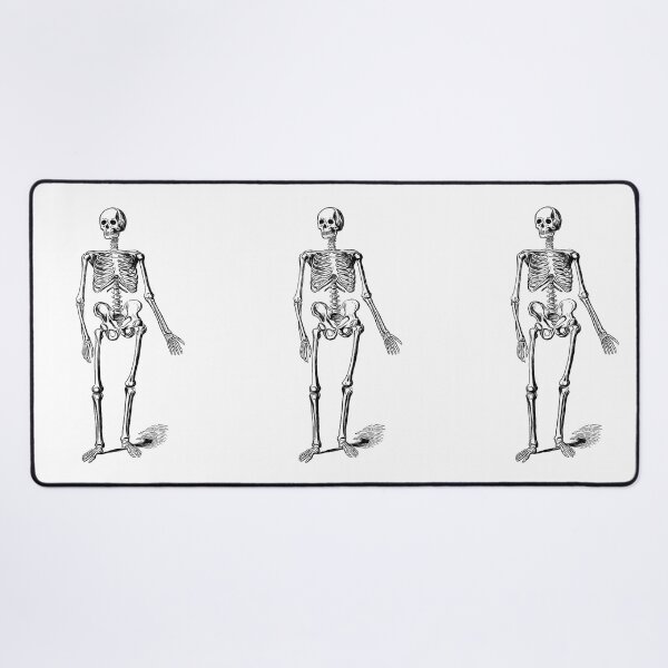 Item preview, Black and White Skeleton: Edited Version of J Murray's Skeleton of a Man (1890) designed and sold by TeachUrb.