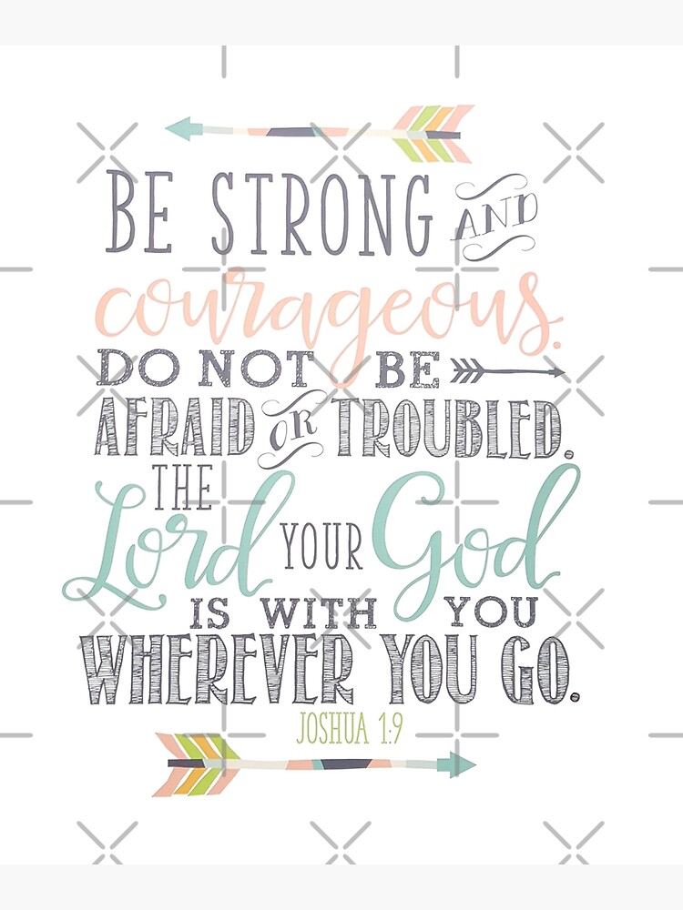 joshua-1-9-bible-verse-poster-by-jakerhodes-redbubble