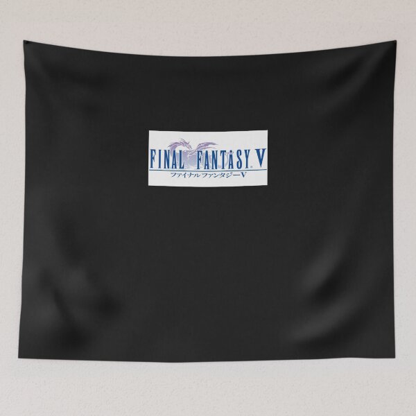 Item preview, Final Fantasy V Logo Print  T-Shirt designed and sold by DanielLopacki.