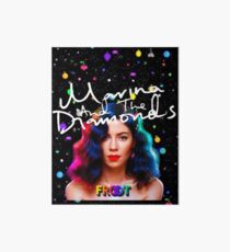 Marina and the Diamonds Froot Art Board