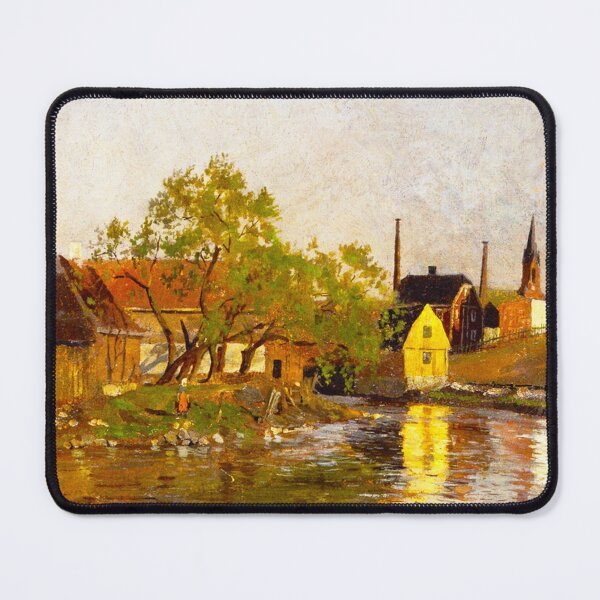 Item preview, EDVARD MUNCH - Akerselva 1882 designed and sold by Go Logo Designs.