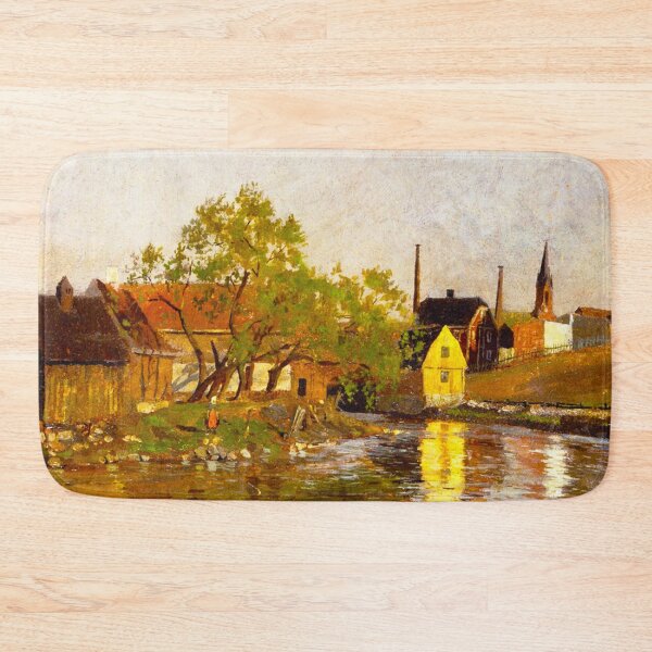 Item preview, EDVARD MUNCH - Akerselva 1882 designed and sold by Go Logo Designs.