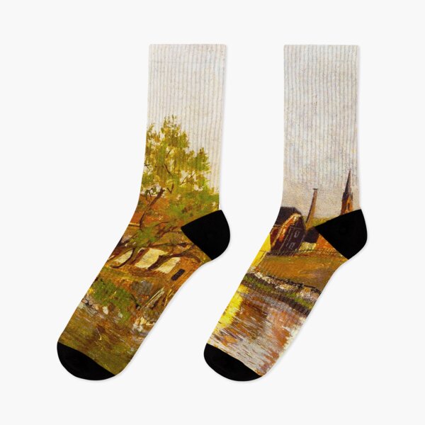 Item preview, EDVARD MUNCH - Akerselva 1882 designed and sold by Go Logo Designs.