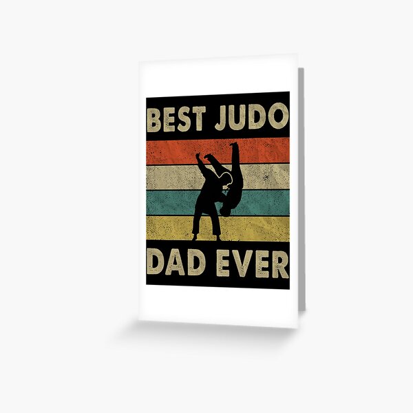 Aperçu de l'œuvre Meilleur papa de judo de tous les temps Fête des pères de judo vintage créée et vendue par RetroStyle247.