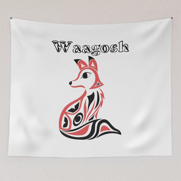 Item preview, Indigenous Fox (Waagosh) designed and sold by KendraHowland.