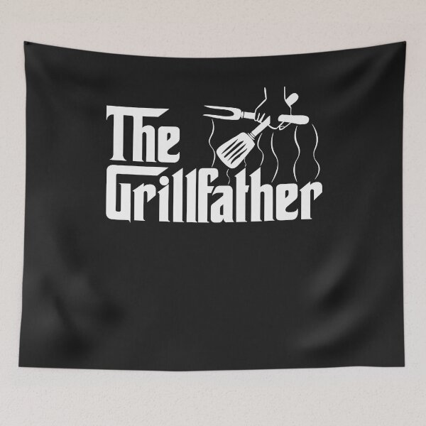 Item preview, The grillfather bbq grill & smoker barbecue chef designed and sold by KaylaPage01.