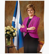FM Nicola Sturgeon Poster