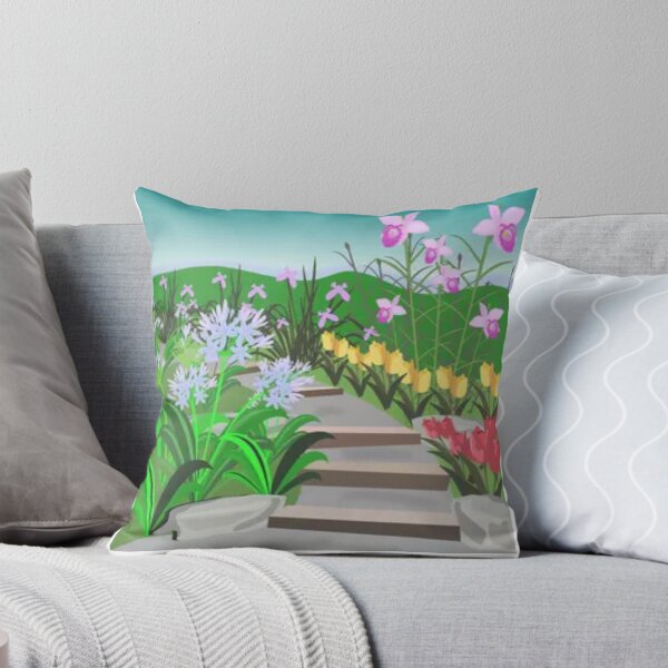 Item preview, flower, flowrer, flowers, floral, summer, cute, nature, spring, green, yellow, pink, plant, watercolor, love designed and sold by Seardcherries.