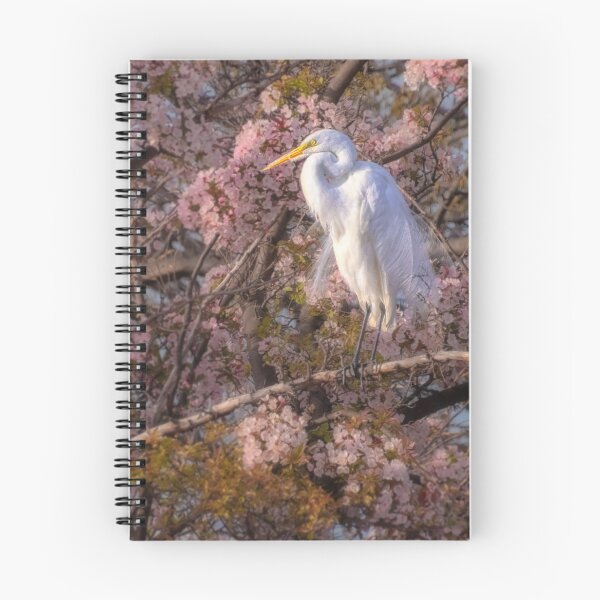 Item preview, Great Egret Blossoms designed and sold by Owed To Nature.