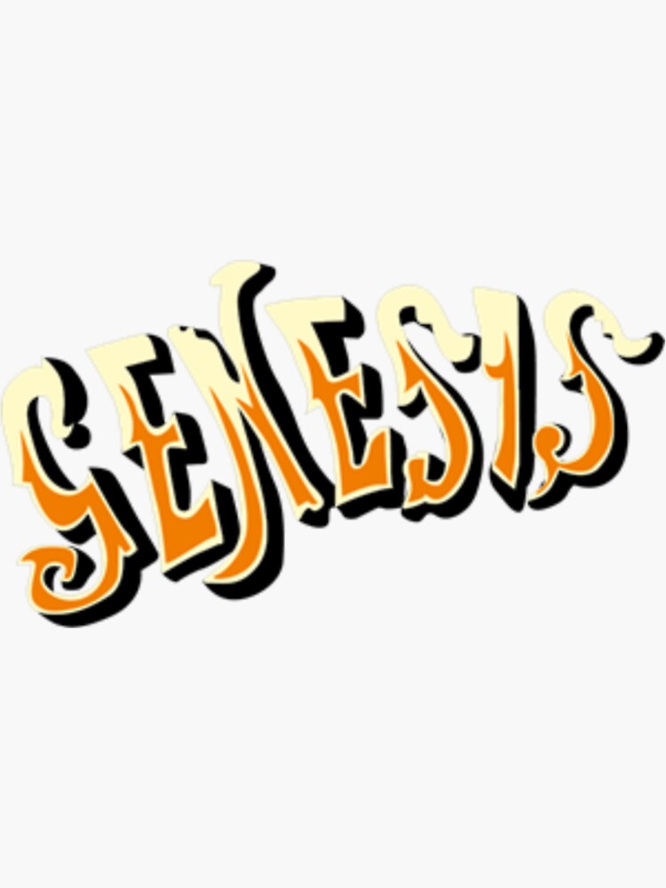 genesis-band-sticker-for-sale-by-tylermargugyd-redbubble