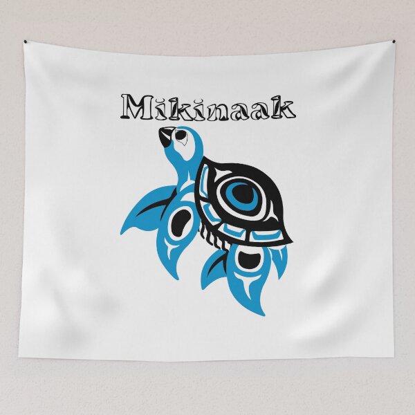 Item preview, Snapping Turtle (Mikinaak) designed and sold by KendraHowland.