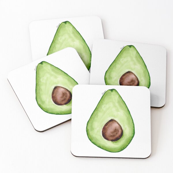 Item preview, Avocado slice light pattern designed and sold by PetitMartin.