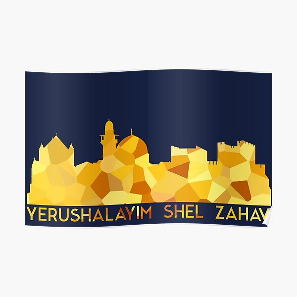 JERUSALEM OF GOLD Poster