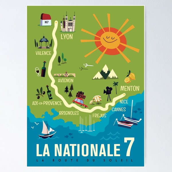 Item preview, Route du Soleil designed and sold by GAGodel.