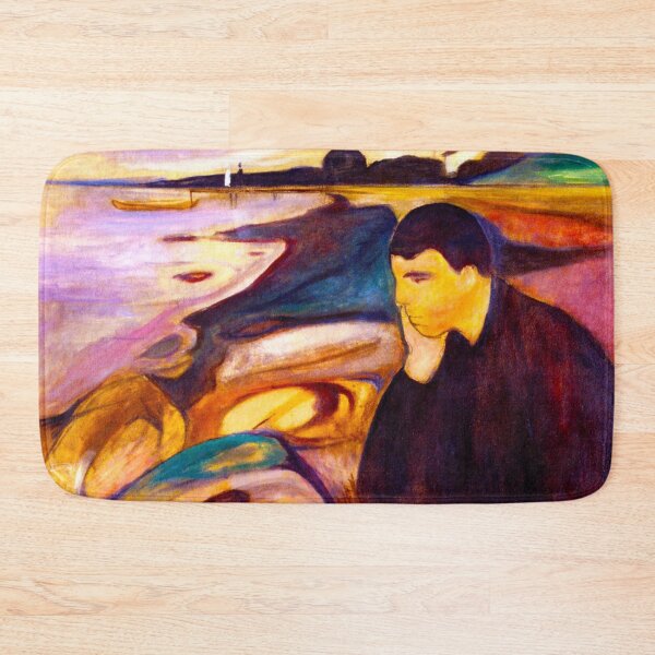 Item preview, EDVARD MUNCH - Melancholy 1894 designed and sold by Go Logo Designs.