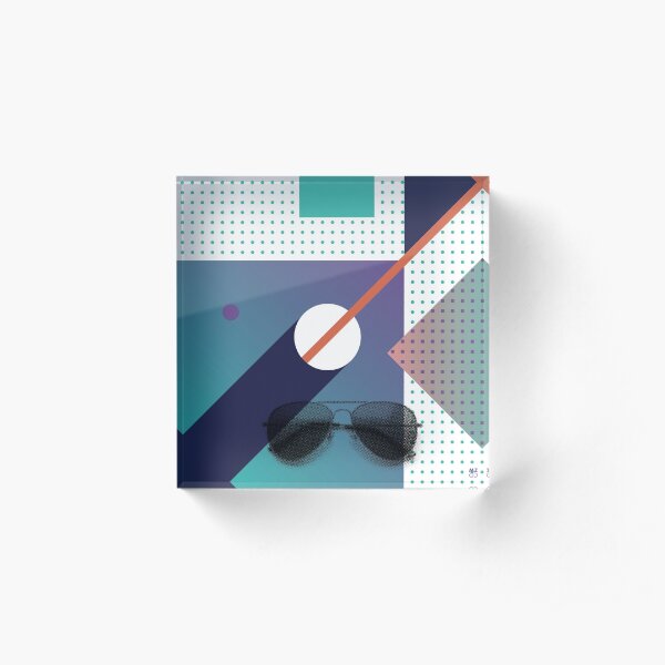 Remember 80's - #07 Acrylic Block