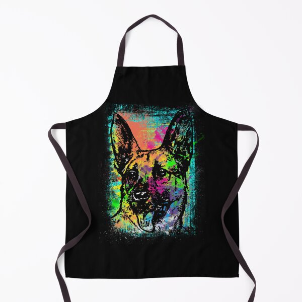 Item preview, German Shepherd Shirt Puppy Dog Bright Colors Art Design Pet Lovers T-Shirt Tee Classic T-Shirt designed and sold by DarionSmitham.