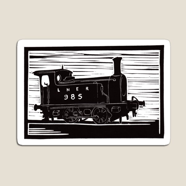 Beamish LNER 985 Steam Locomotive Magnet
