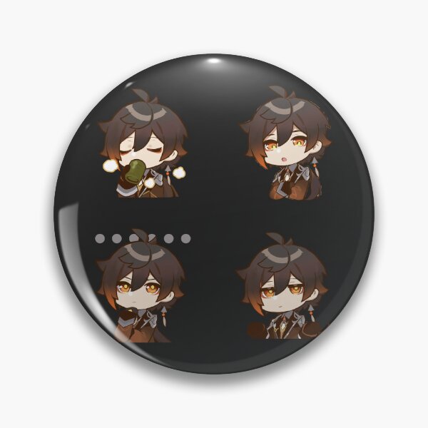 Item preview, Chibi Zhongli Pack - Genshin Impact designed and sold by 1umynst.