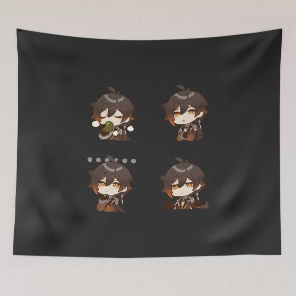 Item preview, Chibi Zhongli Pack - Genshin Impact designed and sold by 1umynst.