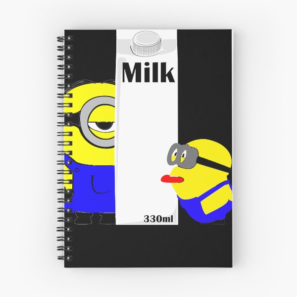 Item preview, minion and milk bottle  designed and sold by geniaxudietelka.