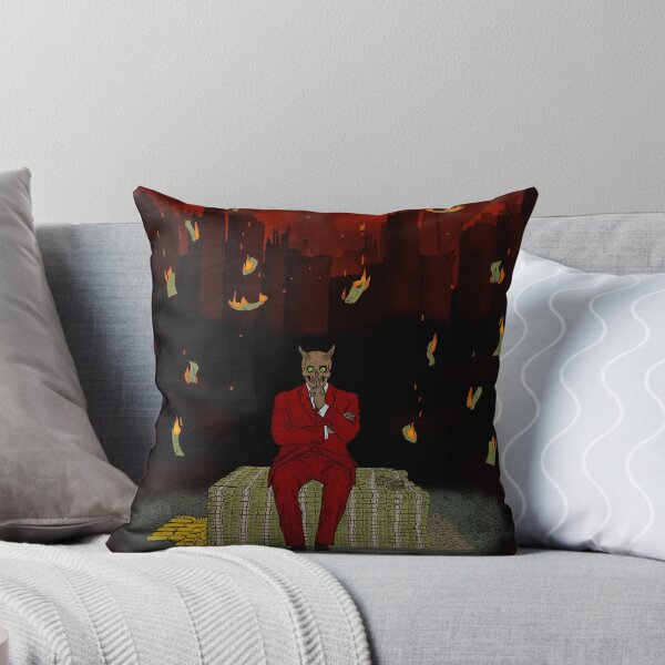 Item preview, capitalism burning designed and sold by Fluxmoded.