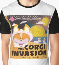 4th Annual Corgi Beach Day Graphic T-Shirt