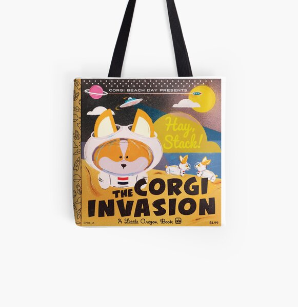 2016 - Corgi Invasion All Over Print Tote Bag