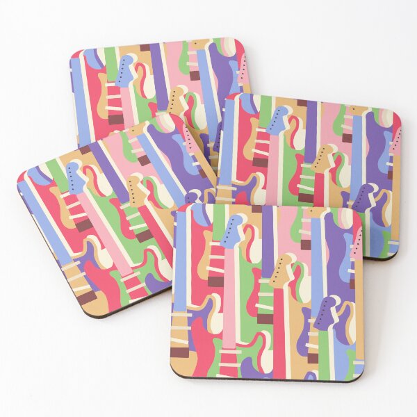 Item preview, Retro Groovy Guitars (Spring Version) designed and sold by aaalou.