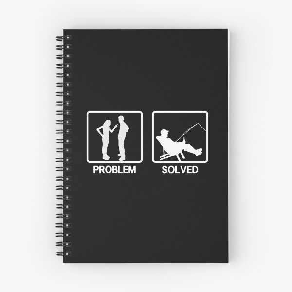 Item preview, Yelling Wife Problem Solved Funny Fishing Lover Fisher Husband Humor Gift  designed and sold by alenaz.