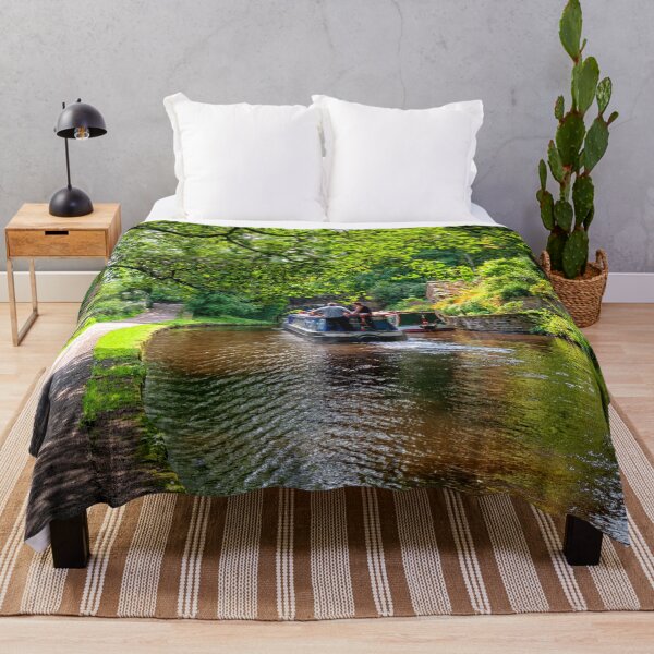 Item preview, Pound and lock on the Huddersfield Narrow Canal, Uppermill, Oldham, Lancashire, England, United Kingdom designed and sold by Kevin Hellon.