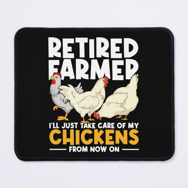Item preview, Retirement Farming Funny Retired Farmer Farm Animal Chicken designed and sold by bestshirtdesign.