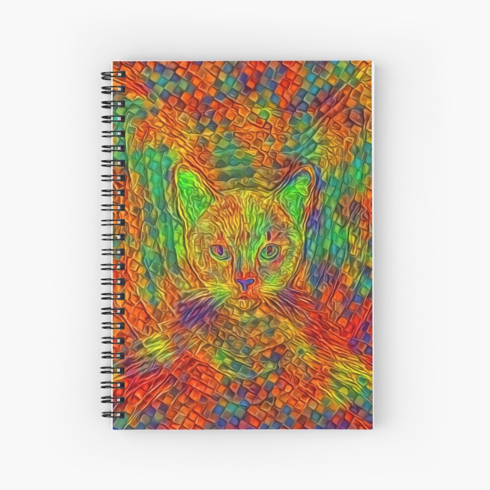 Cat Spiral Notebook