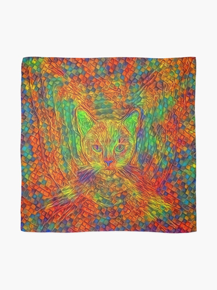 Alternate view of Cat Scarf