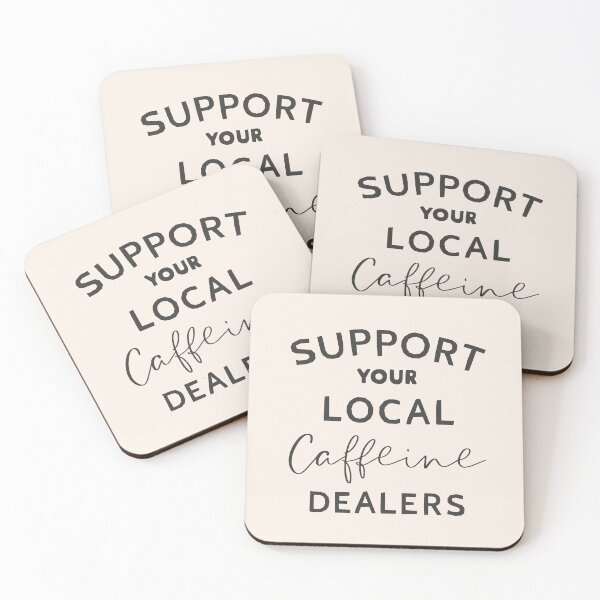 Item preview, Barista caffeine dealer saying designed and sold by Victoria Raab.