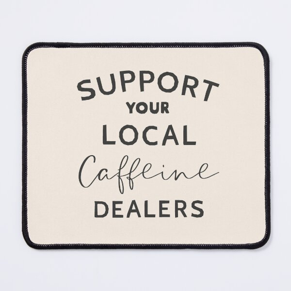 Item preview, Barista caffeine dealer saying designed and sold by Victoria Raab.