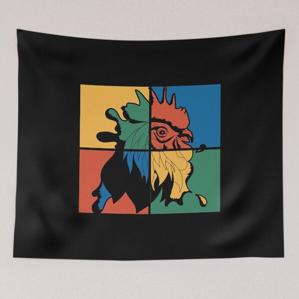 Item preview, Farm Animal Farmer Farming Pop Art Chicken designed and sold by bestshirtdesign.